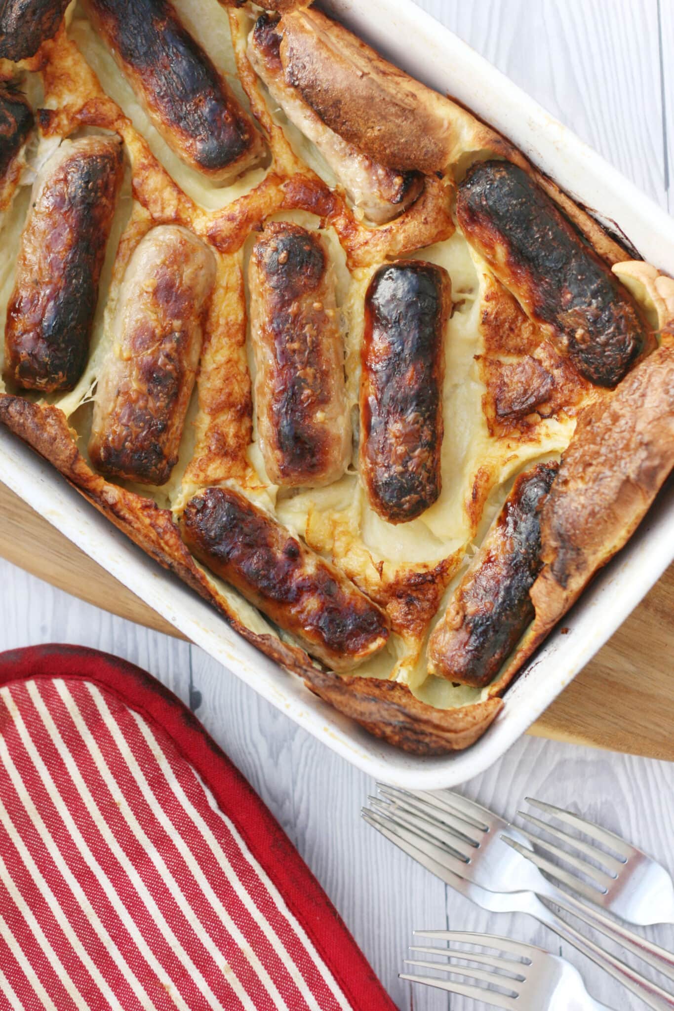 Toad in the hole (Mary Berry) - Cooking with my kids
