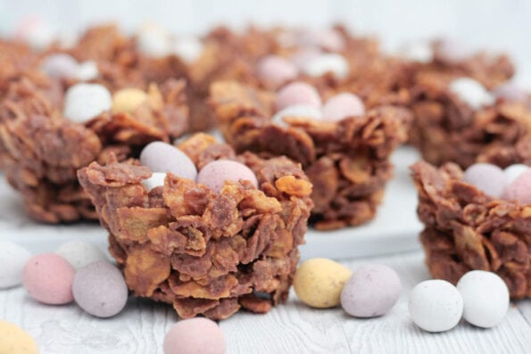 Easter chocolate nests