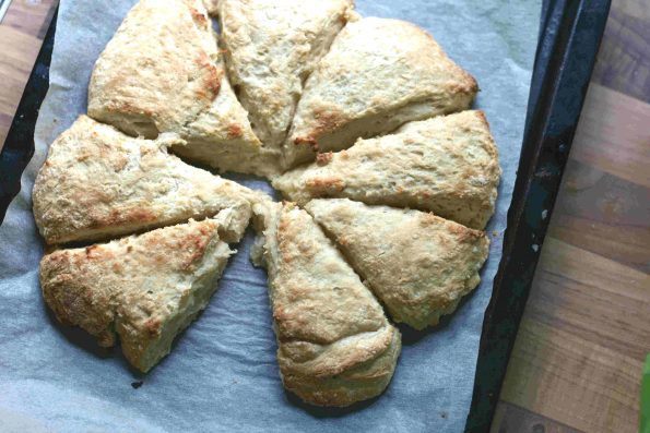 tear and share buttermilk scone