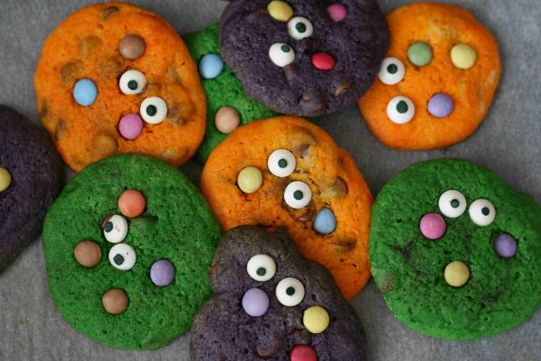 Halloween monster cookie