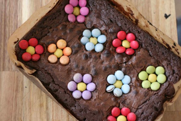 spring chocolate brownies