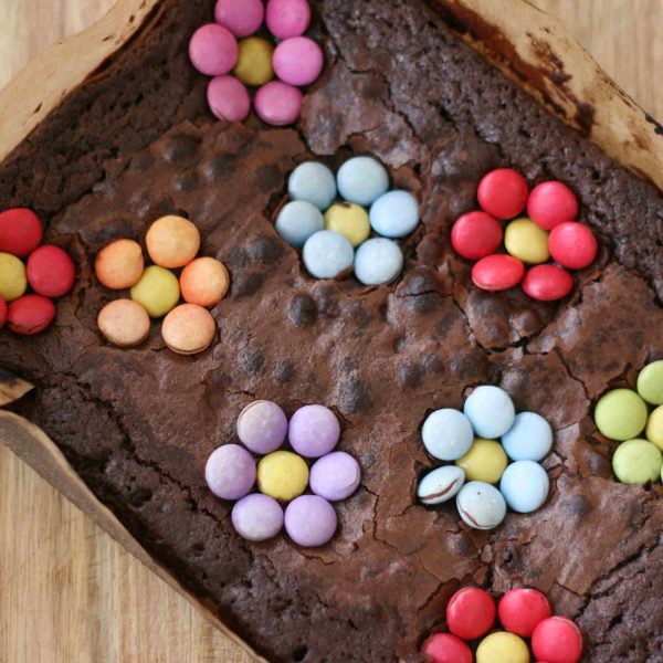 spring chocolate brownies