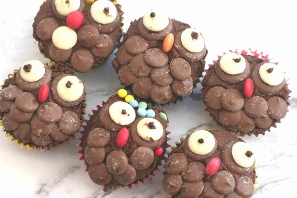 owl cupcakes