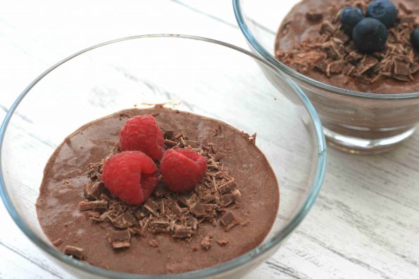 3 ingredient chocolate mousse