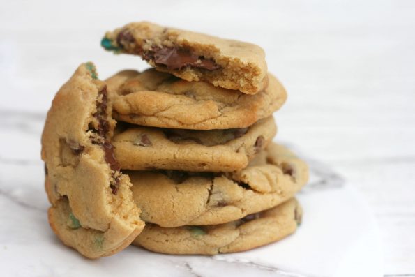 Nutella stuffed cookies