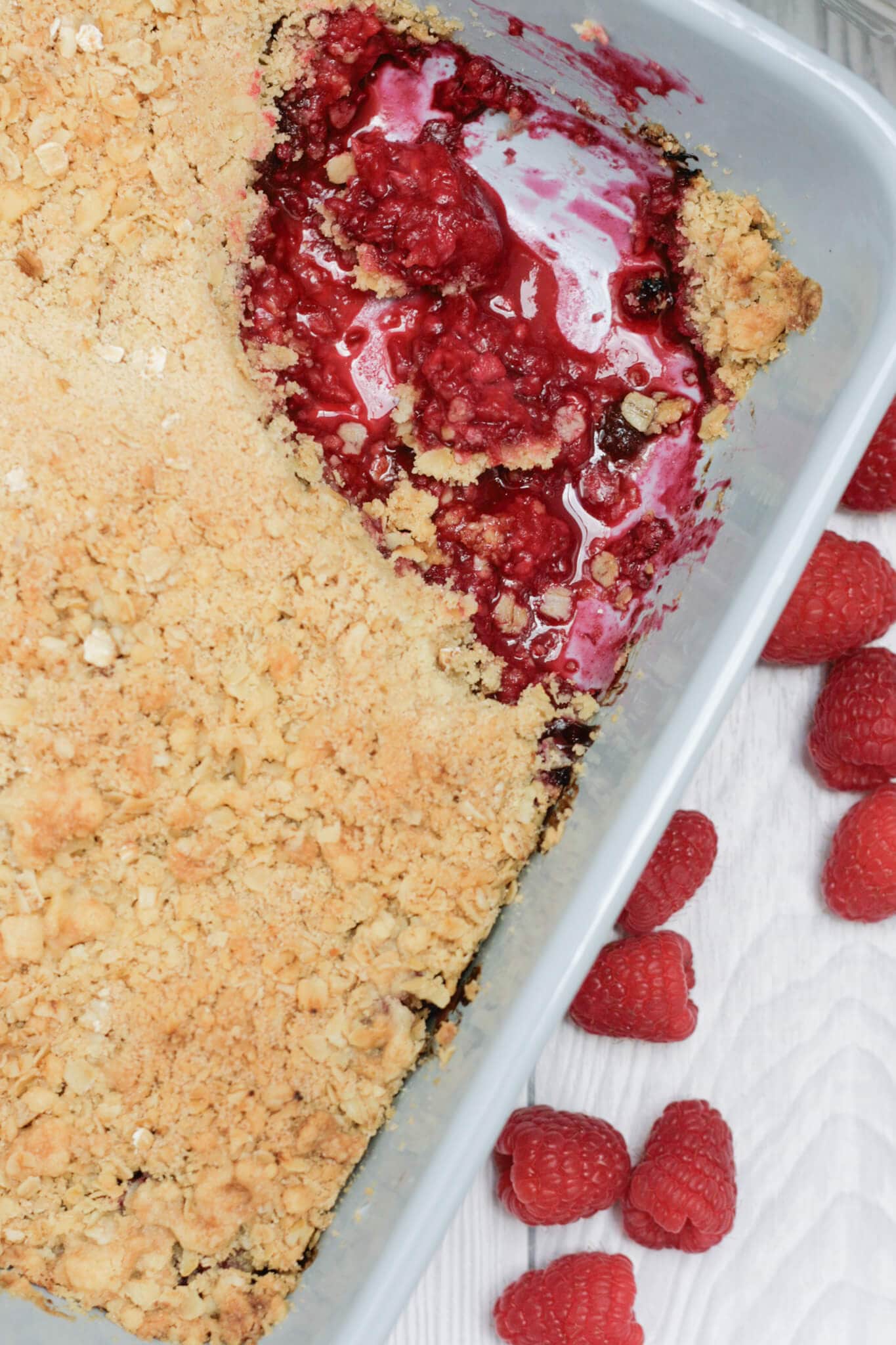 Should I use fresh or frozen raspberries?